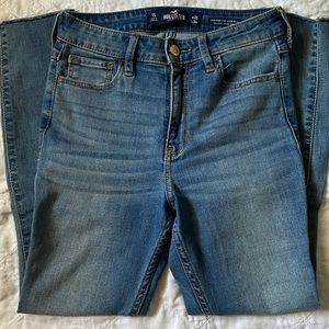 Hollister high rise crop jeans